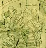 Detail from 12th Century scroll