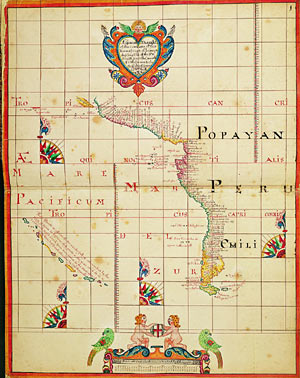 West Coast of South America 1698