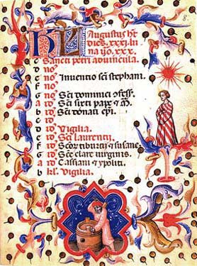 Italian Book of Hours 14th century