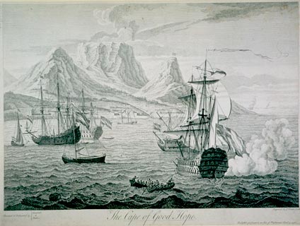 Ships at The Cape of Good Hope