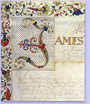 Letter from King James I to an Asian ruler
